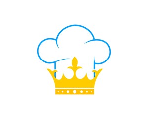 Luxury crown with chef hat