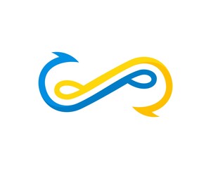 Blue and yellow fishing bait