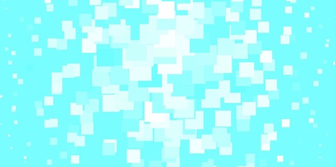Light BLUE vector template in rectangles. Modern design with rectangles in abstract style. Modern template for your landing page.