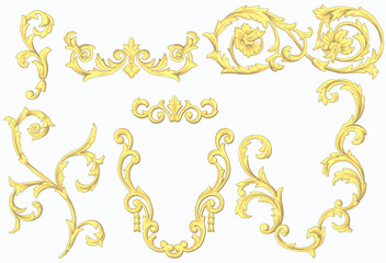 オーナメント 模様　ビンテージ　デザイン　壁紙