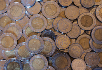 Bills and coins