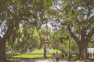 Fountain in the park