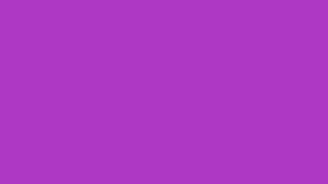 Animation on purple background