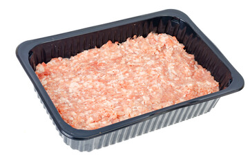 Fresh minced meat, minced pork. Photo in Studio