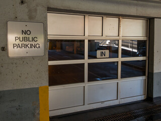 private parking garage