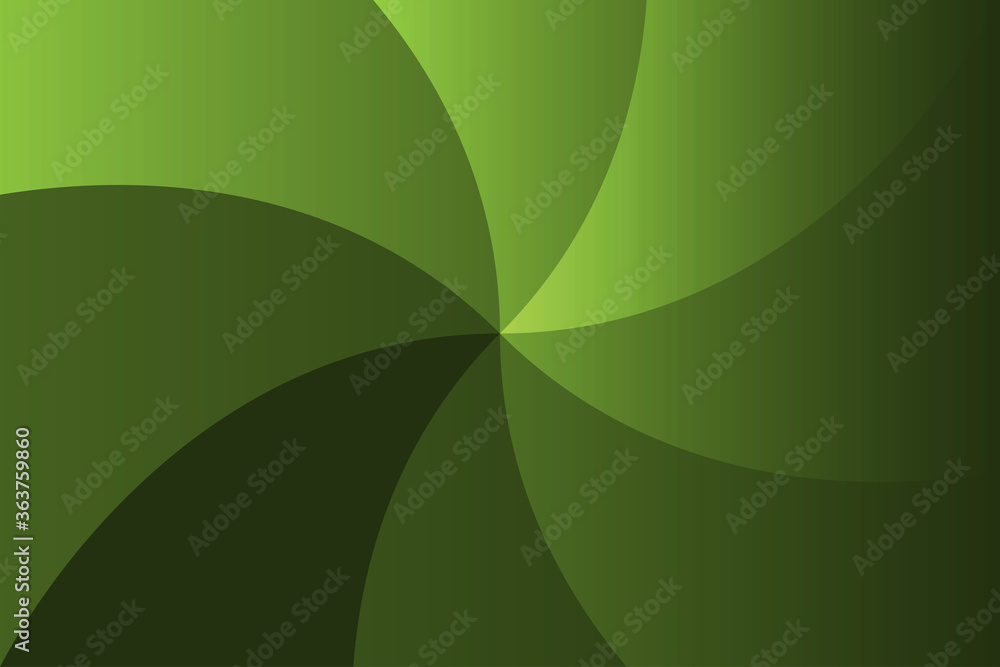 Poster abstract background overlap with concept green color