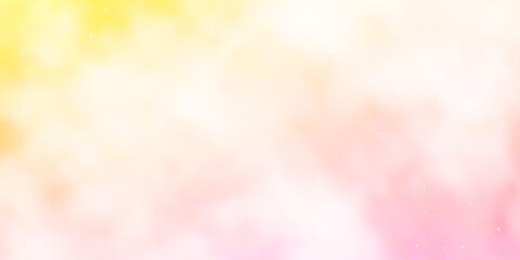 Light Orange vector background with colorful stars. Colorful illustration with abstract gradient stars. Pattern for websites, landing pages.