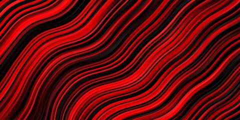 Dark Red vector background with wry lines. Bright sample with colorful bent lines, shapes. Pattern for busines booklets, leaflets