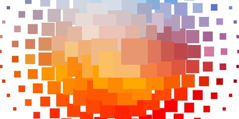 Light Blue, Red vector pattern in square style. Colorful illustration with gradient rectangles and squares. Modern template for your landing page.