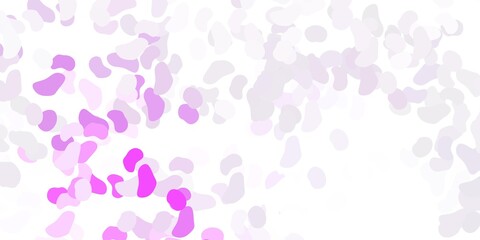 Light purple vector template with abstract forms.