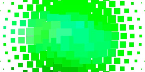 Light Green vector backdrop with rectangles. Modern design with rectangles in abstract style. Best design for your ad, poster, banner.