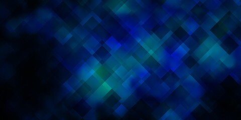 Dark BLUE vector texture in rectangular style.