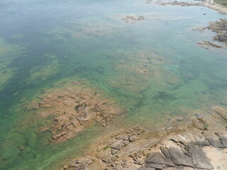 La mer vue d'un phare