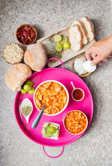 Pozole, menudo tradicional, maíz 