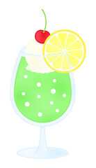 メロンクリームソーダ