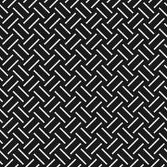 Seamless geometric weave pattern with elements of lines