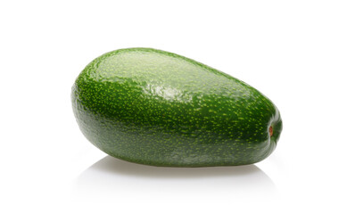 avocado isolated on white background