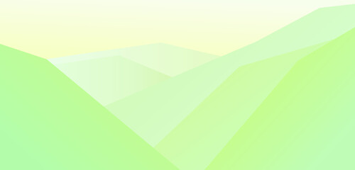 Obraz premium green mountain or hill lanscape background illustration vector