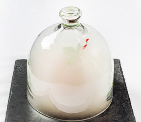 cocktail on the white background