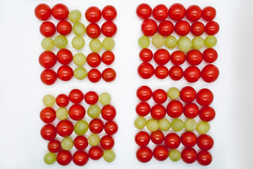 mathematical operators from tomatoes and grapes