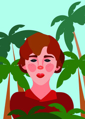 a man on the beach is resting