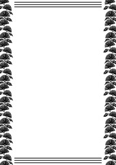 のあざみのフレーム