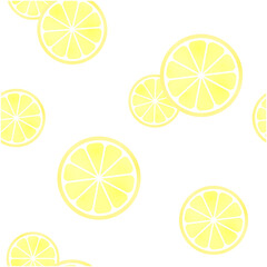レモンのシームレスパターン