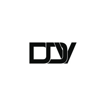 ddv letter original monogram logo design