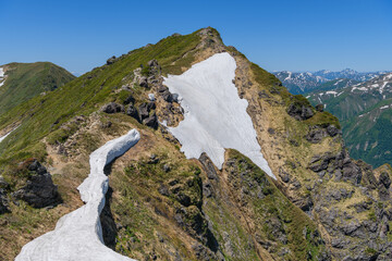 谷川岳山頂（オキノ耳）