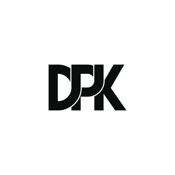 dpk letter original monogram logo design
