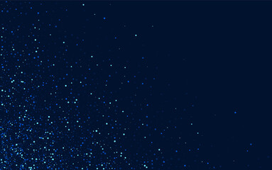 Fototapeta premium White Light Vector Dust Design. Blue Luxury Rain 