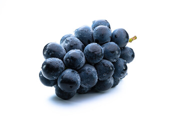 Big grapes.
This is a variety called Nagano purple.