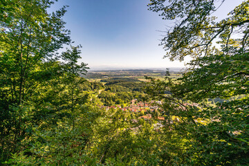 Along the panorama path in Heiligenberg