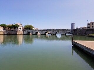 Fototapeta premium bridge over the river