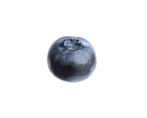 Whole fresh tasty blueberry isolated on white