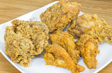 fried chicken on a plate