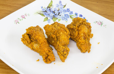 fried chicken on a plate