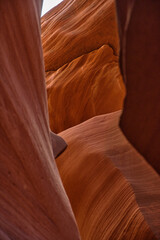 Antelope Canyon lights and rocks arizona usa