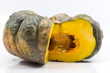 Pumpkin on a white background