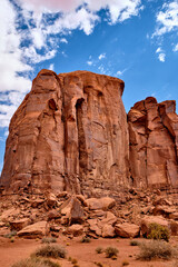 Landscape of Monument valley. Navajo tribal park, USA