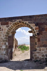 Fototapeta na wymiar Van, Turkey - 22 May 2011: A view from the historical Van Castle