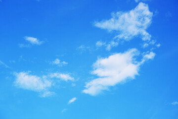 Summer blue sky wallpaper, 夏空模様