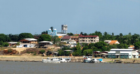 Santarem , Brasilien am Amazonas