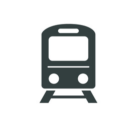 Fototapeta premium Train icon. Simple train vector illustration.