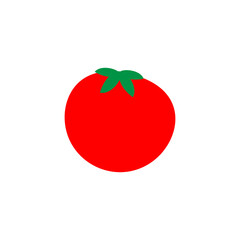 doodle icon. tomato flat. vector illustration on white background
