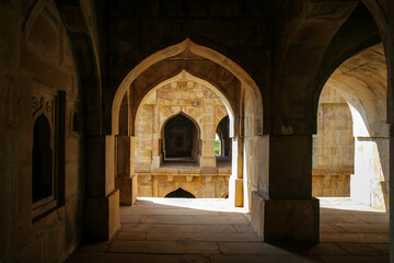 Koshak Mahal medieval palace, Chanderi, Madhya Pradesh, India.