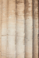 Antique marble column detail texture