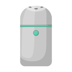 Humidifier vector icon.Cartoon vector icon isolated on white background humidifier.