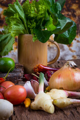 fruits and vegetables