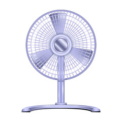 Fan vector icon.Realistic vector icon isolated on white background fan.